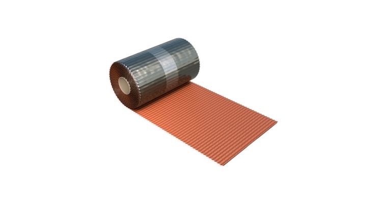 Лента для примыканий Braas, 5000мм, вишня