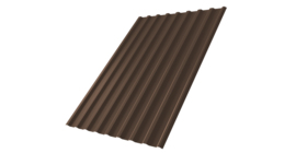 Профнастил С20R 0,5 PurPro Matt 275 RAL 8017 шоколад
