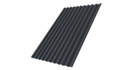 Профнастил С21R Grand Line 0,5 Atlas X RAL 7024 мокрый асфальт