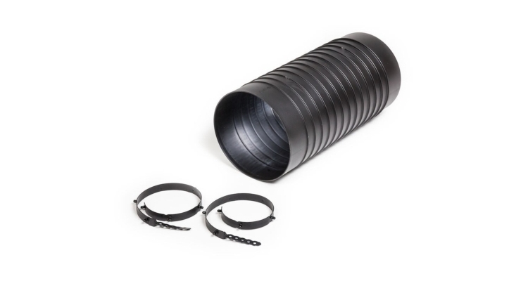 Патрубок монтажный Vilpe Ross 160 черный