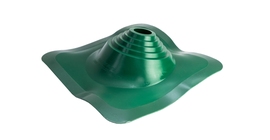 Проходной элемент MF CN угловой №110 (75-200мм) +240 силиконовый (металлический окрашенный фланец) зеленый