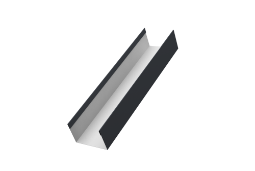 Стойка жалюзи Milan,Tokyo 0,45 Drap RAL 7024 мокрый асфальт (1,8м)